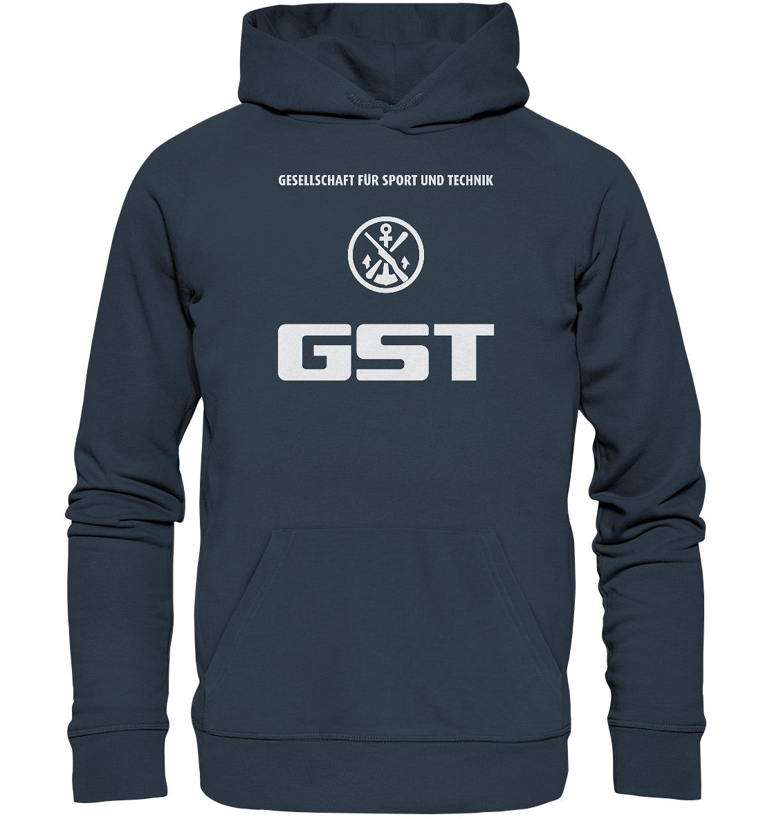DDR Ostalgie Kapuze / Organic Hoodie Unisex • GST - GESELLSCHAFT FÜR SPORT UND TECHNIK