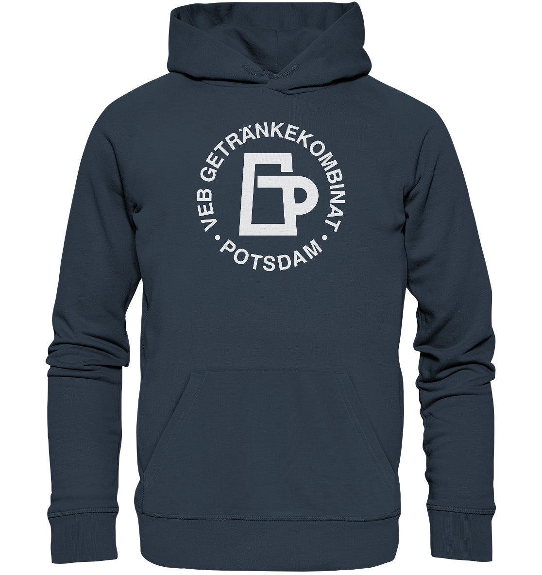 DDR Ostalgie Kapuze / Organic Hoodie Unisex • VEB GETRÄNKEKOMBINAT POTSDAM