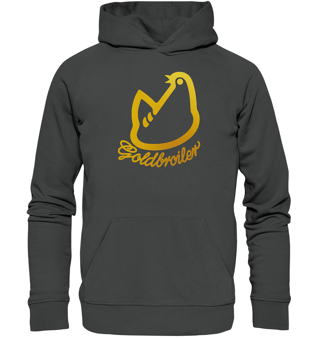 DDR Ostalgie Kapuze / Organic Hoodie Unisex • GOLDBROILER