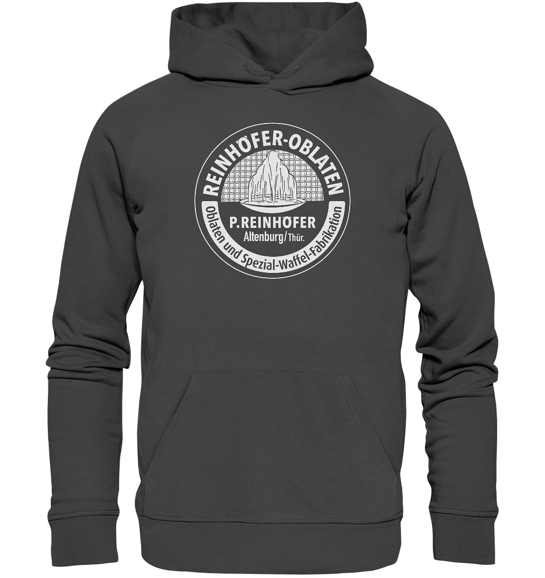 DDR Ostalgie Kapuze / Organic Hoodie Unisex • REINHÖFER OBLATEN - ALTENBURG
