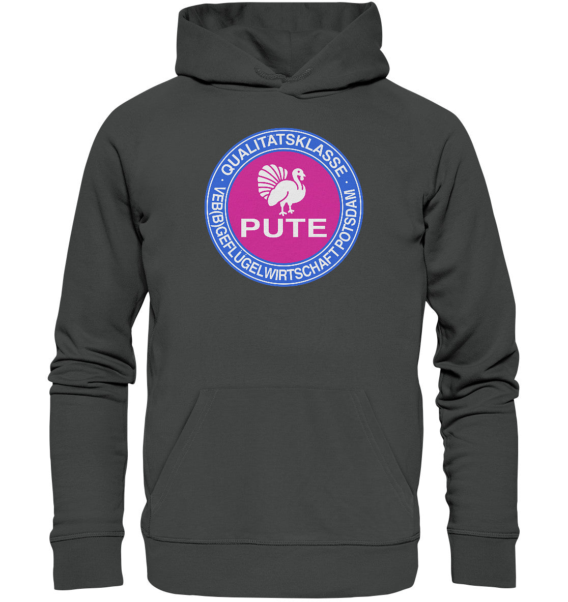 DDR Ostalgie Kapuze / Organic Hoodie Unisex • VEB GEFLÜGELWIRTSCHAFT POTSDAM