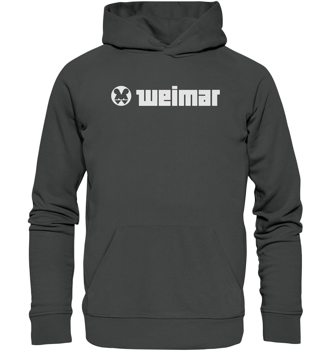 DDR Ostalgie Kapuze / Organic Hoodie Unisex • VEB WEIMAR-WERK