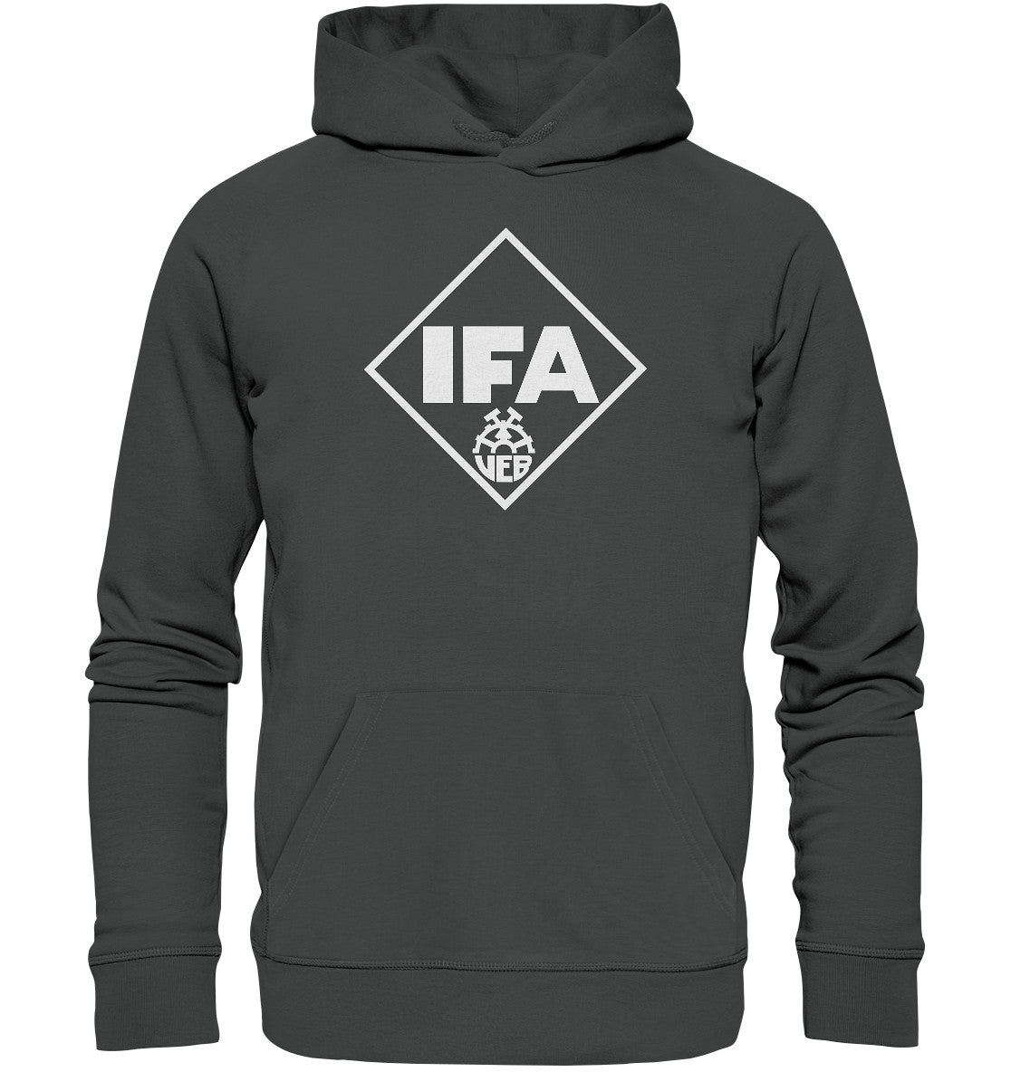 DDR Ostalgie Kapuze / Organic Hoodie Unisex • IFA VEB