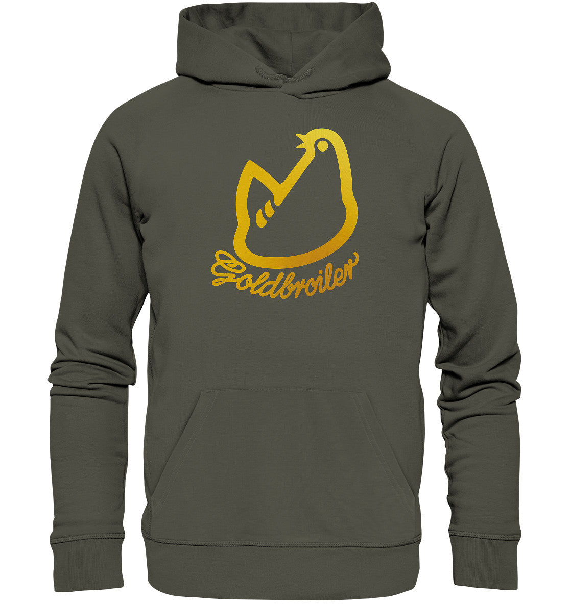 DDR Ostalgie Kapuze / Organic Hoodie Unisex • GOLDBROILER