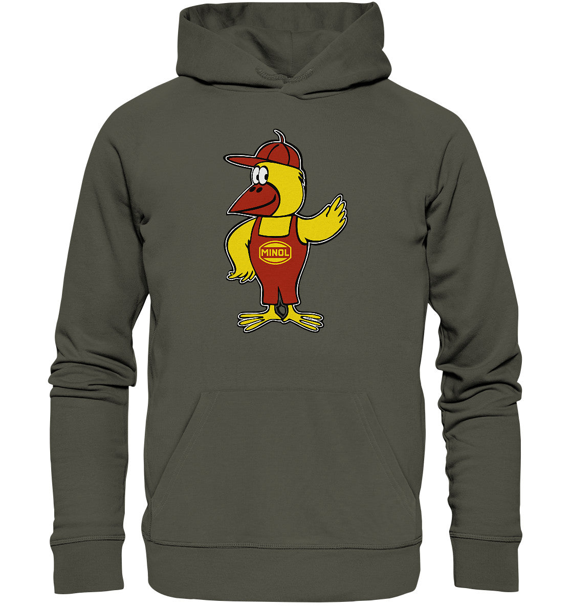 DDR Ostalgie Kapuze / Organic Hoodie Unisex • MINOL PIROL