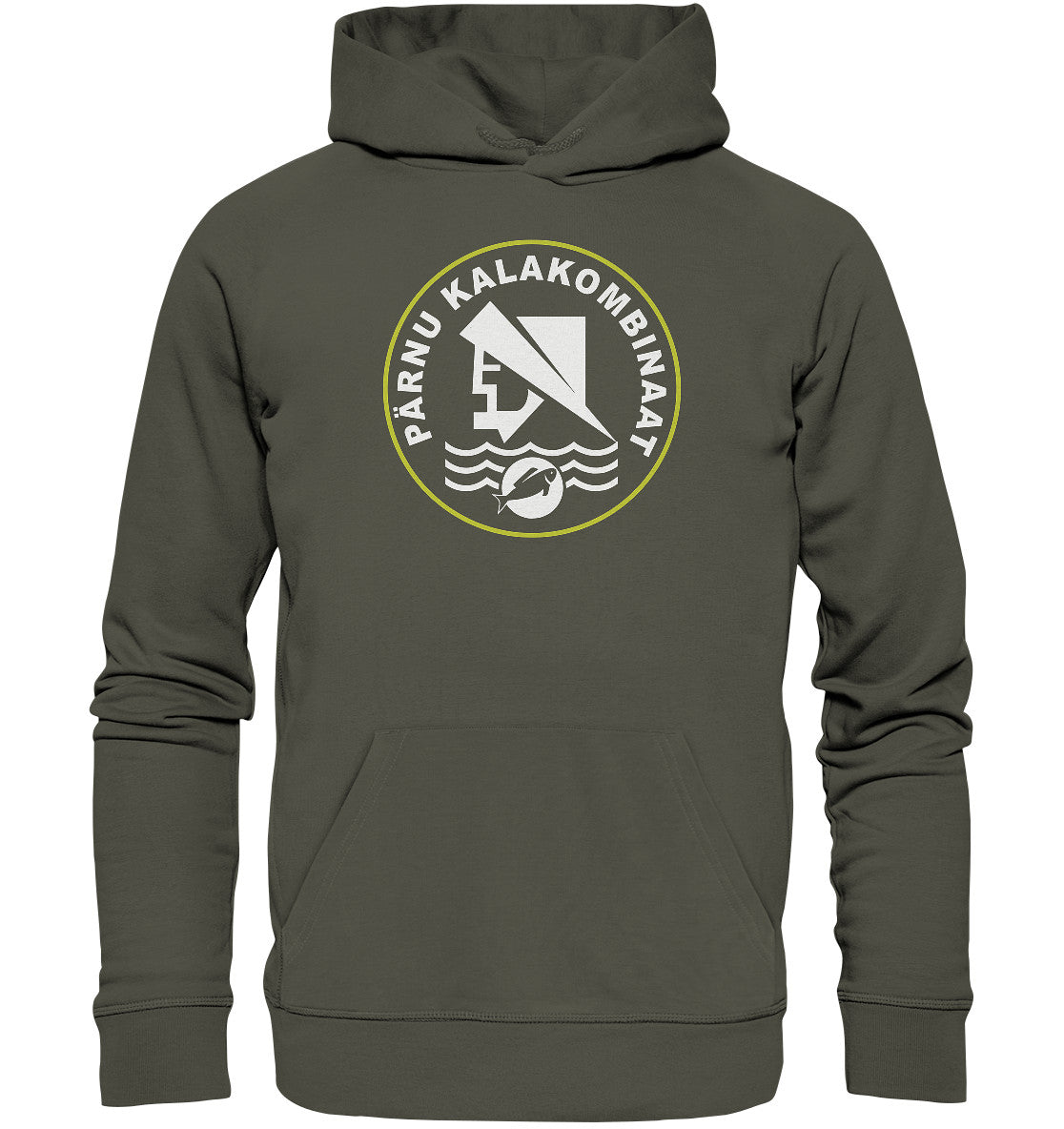 DDR Ostalgie Kapuze / Organic Hoodie Unisex • PÄRNU KALAKOMBINAAT