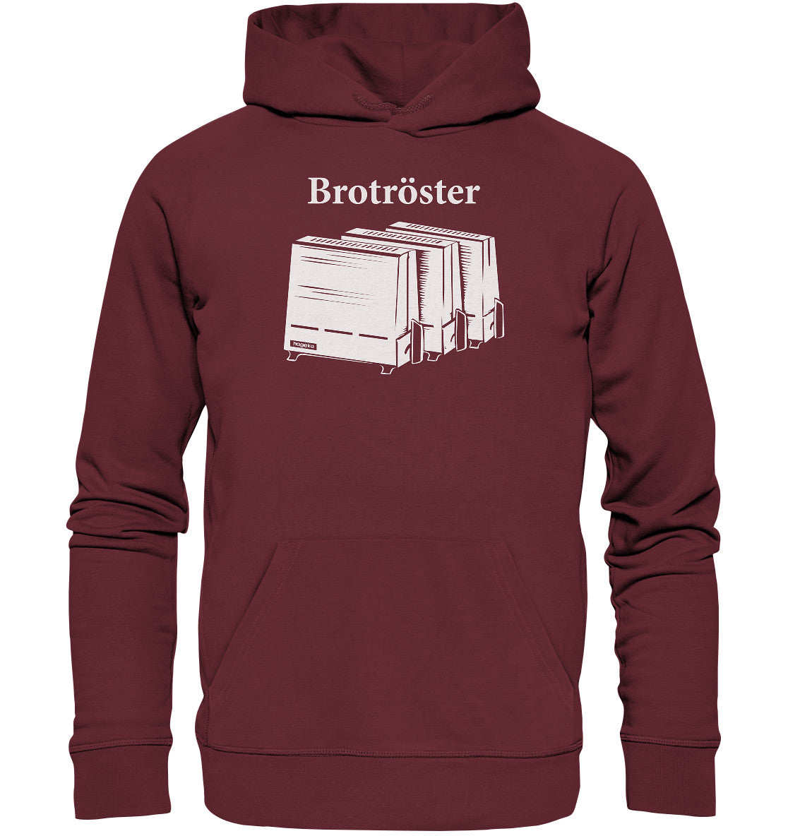 DDR Ostalgie Kapuze / Organic Hoodie Unisex • HAGEKA BROTRÖSTER