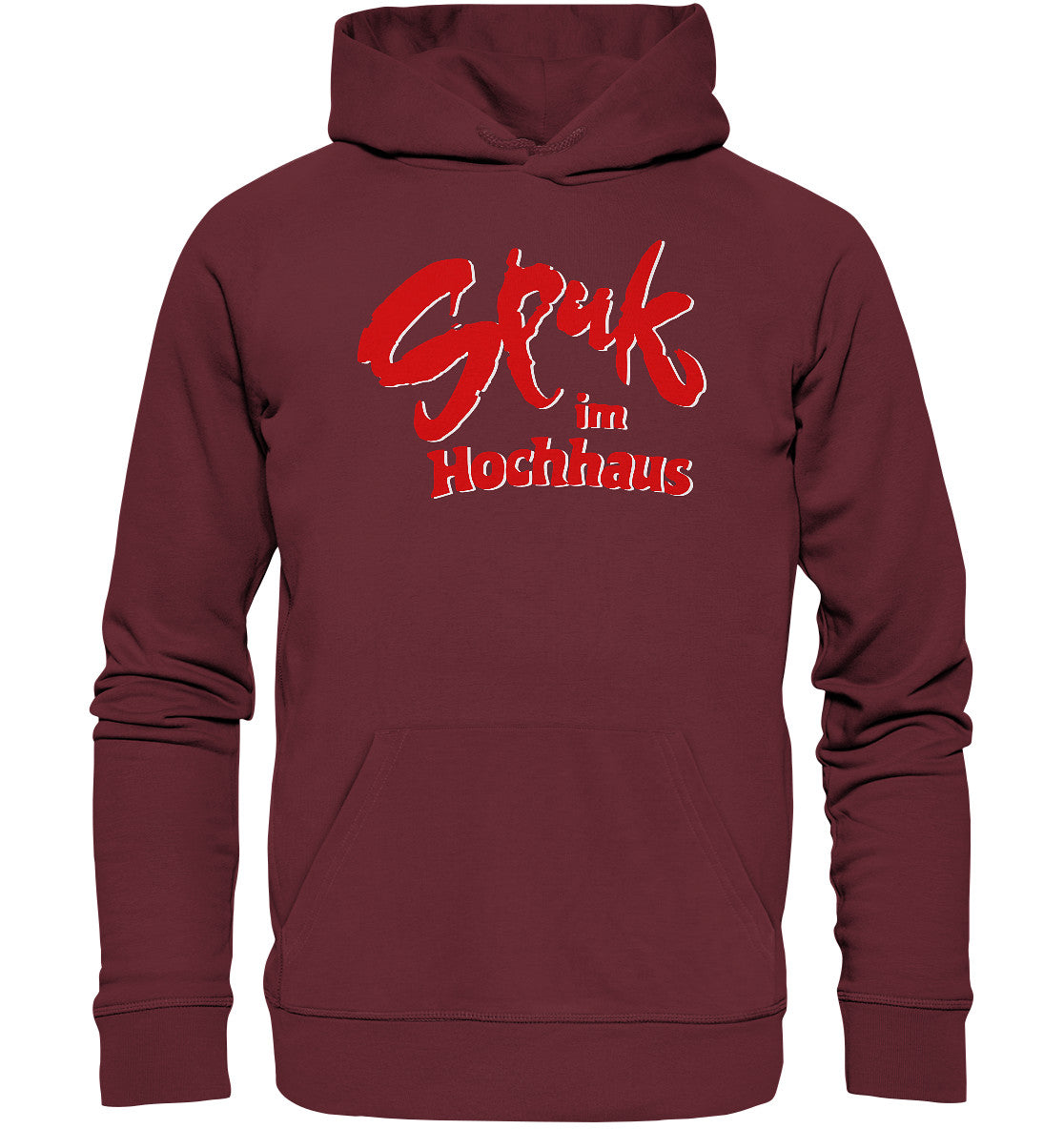 DDR Ostalgie Kapuze / Organic Hoodie Unisex • SPUK IM HOCHHAUS