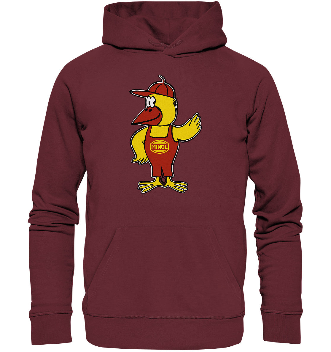 DDR Ostalgie Kapuze / Organic Hoodie Unisex • MINOL PIROL