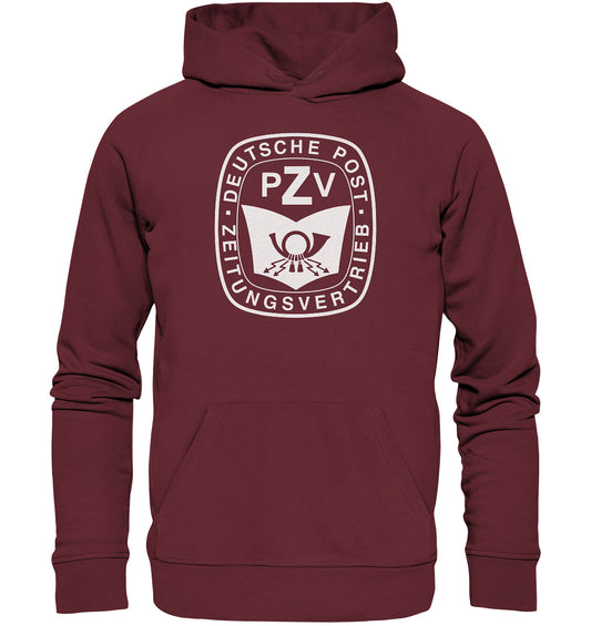 DDR Ostalgie Kapuze / Organic Hoodie Unisex • DDR - DEUTSCHE POST - hell