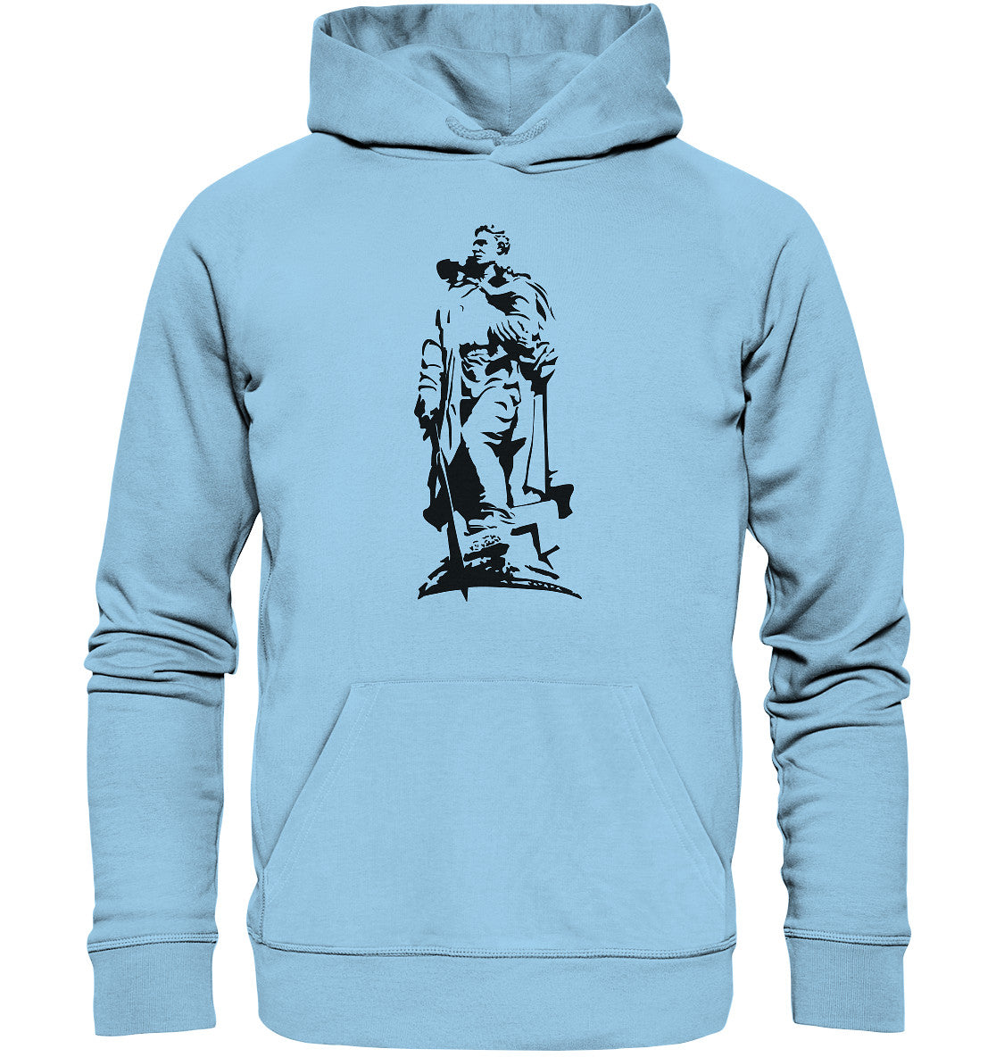 DDR Ostalgie Kapuze / Organic Hoodie Unisex • DEUTSCH-SOWJETISCHES EHRENMAL BERLIN-TREPTOW