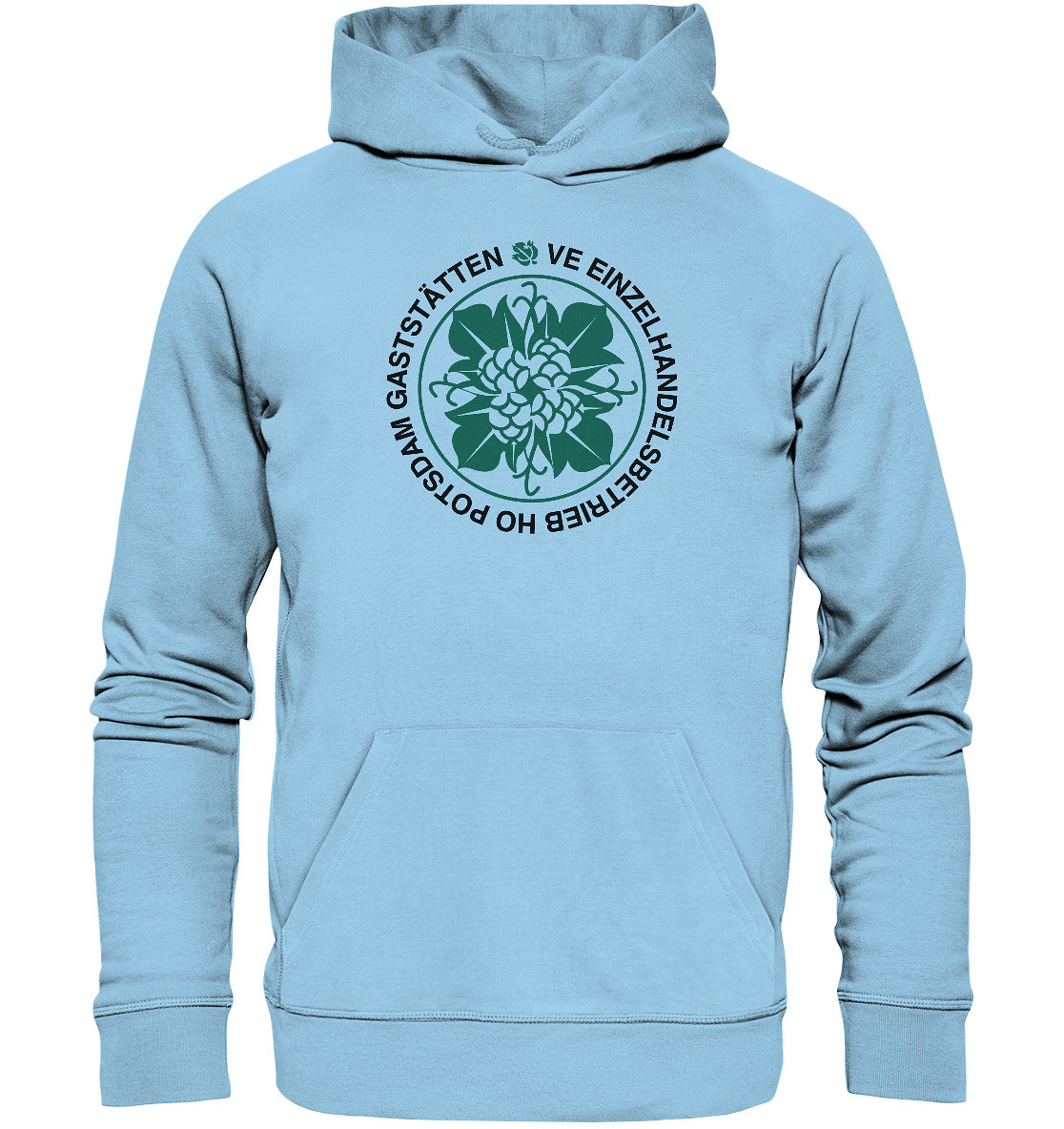 DDR Ostalgie Kapuze / Organic Hoodie Unisex • HO GASTSTÄTTEN POTSDAM