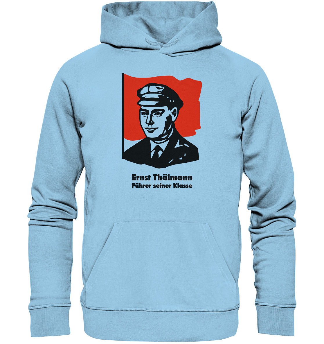DDR Ostalgie Kapuze / Organic Hoodie Unisex • ERNST THÄLMANN