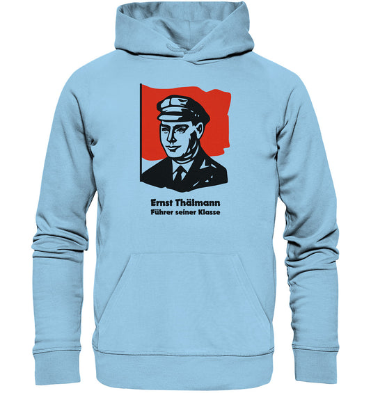 DDR Ostalgie Kapuze / Organic Hoodie Unisex • ERNST THÄLMANN
