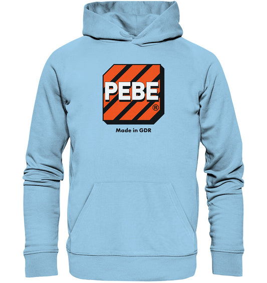 DDR Ostalgie Kapuze / Organic Hoodie Unisex • PEBE BAUKASTEN - MADE IN GDR#