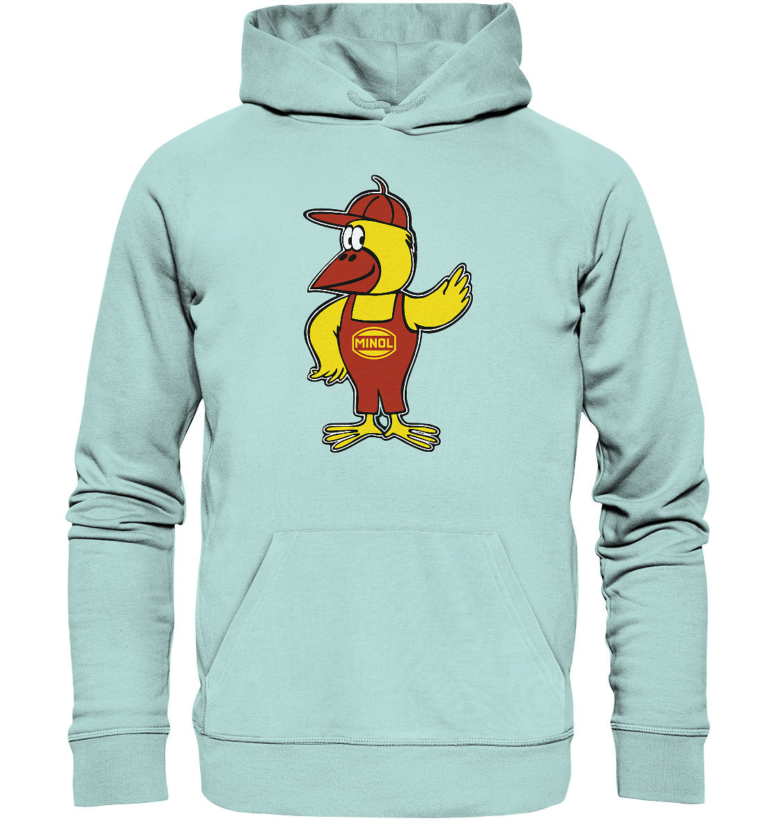 DDR Ostalgie Kapuze / Organic Hoodie Unisex • MINOL PIROL