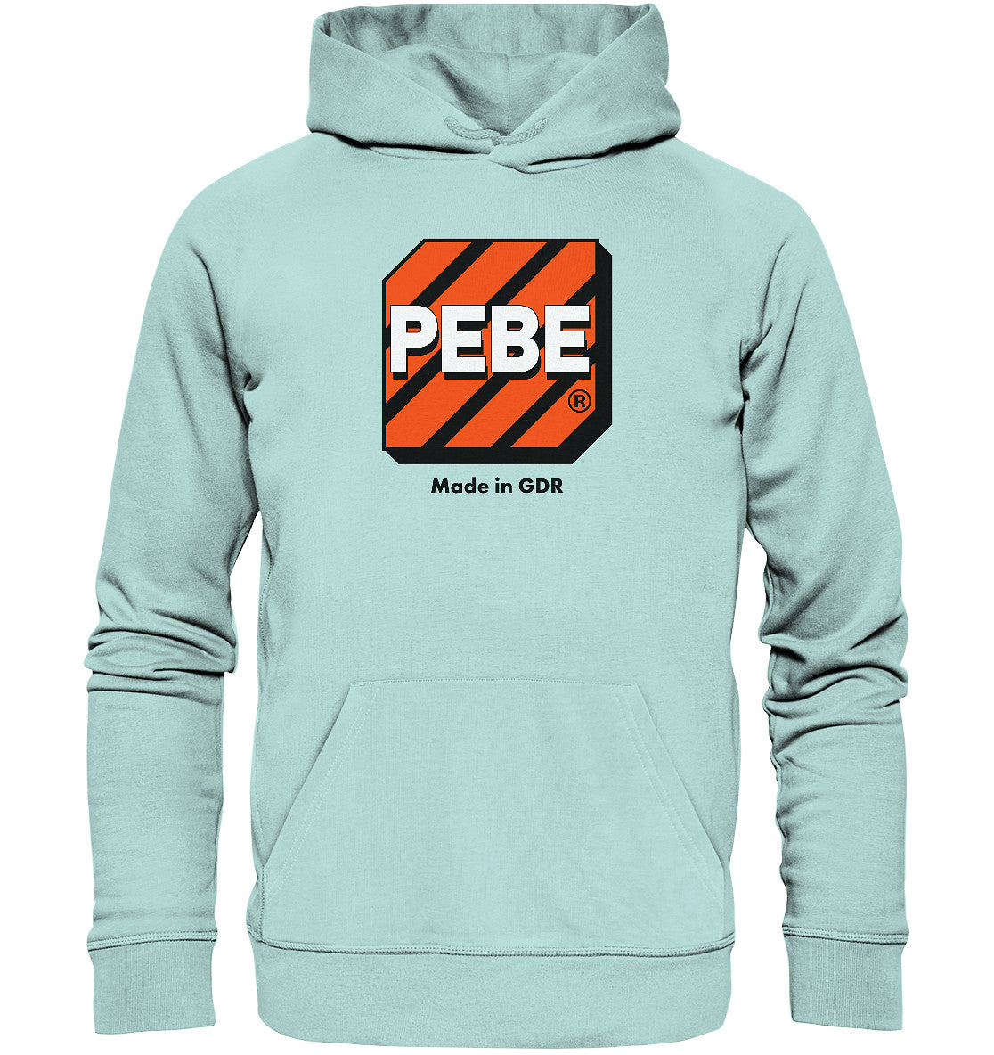DDR Ostalgie Kapuze / Organic Hoodie Unisex • PEBE BAUKASTEN - MADE IN GDR#