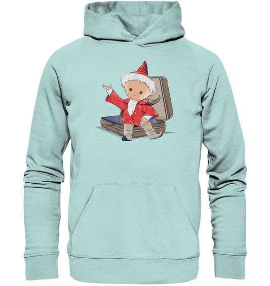 DDR Ostalgie Kapuze / Organic Hoodie Unisex • UNSER SANDMÄNNCHEN - AUF REISEN