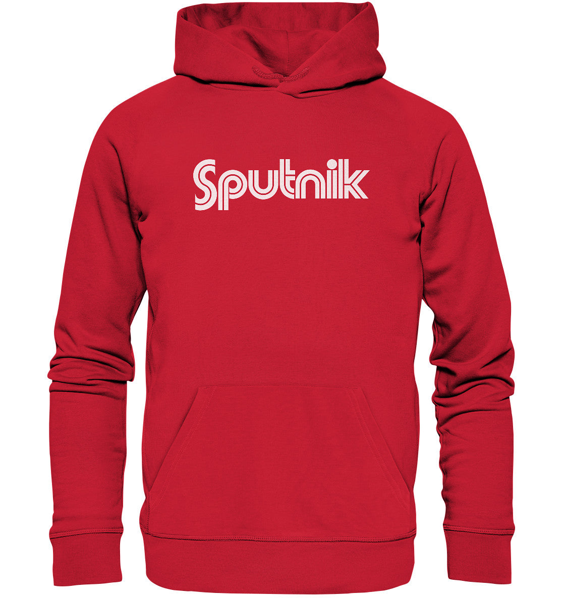 DDR Ostalgie Kapuze / Organic Hoodie Unisex • SPUTNIK MAGAZIN - monochrom