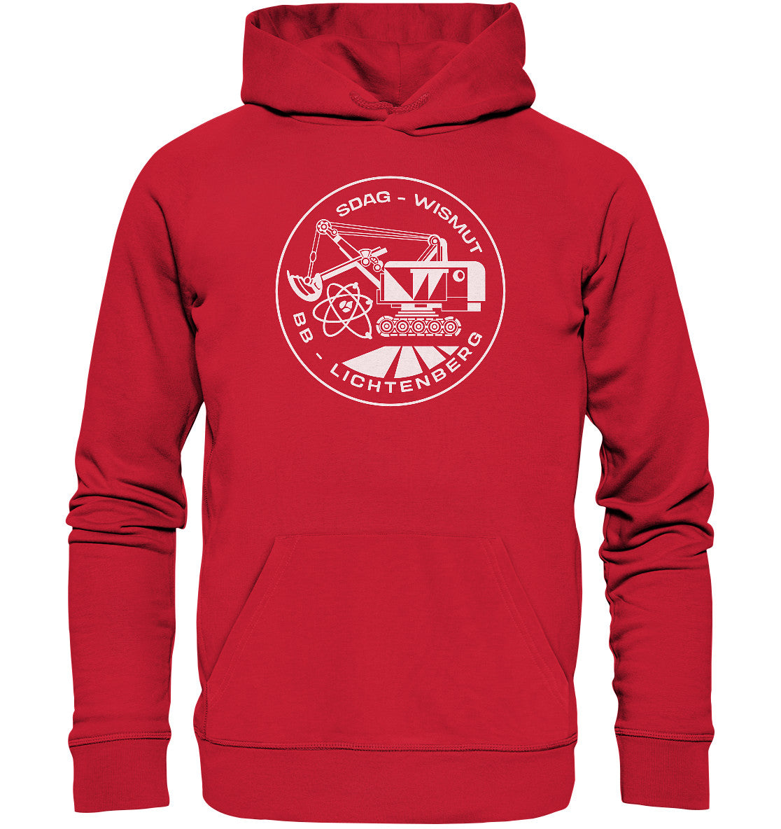 DDR Ostalgie Kapuze / Organic Hoodie Unisex • SDAG WISMUT - BB LICHTENBERG - Organic Basic Hoodie