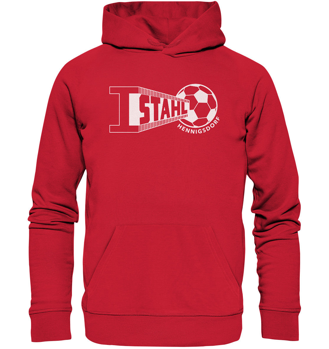 DDR Ostalgie Kapuze / Organic Hoodie Unisex • STAHL HENNIGSDORF