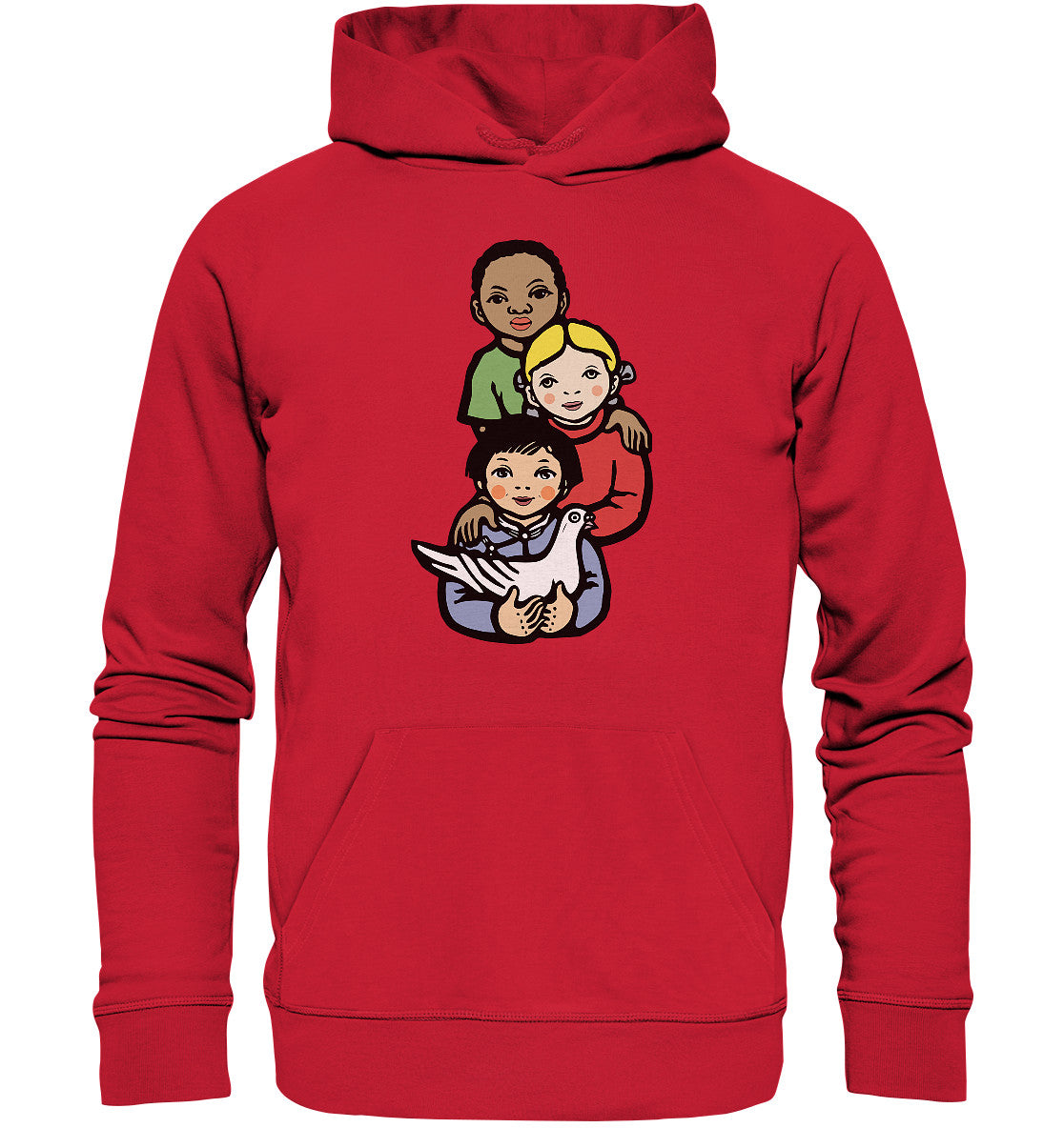DDR Ostalgie Kapuze / Organic Hoodie Unisex • WELTFRIEDEN - WORLD PEACE, LI BING-FAN 1967
