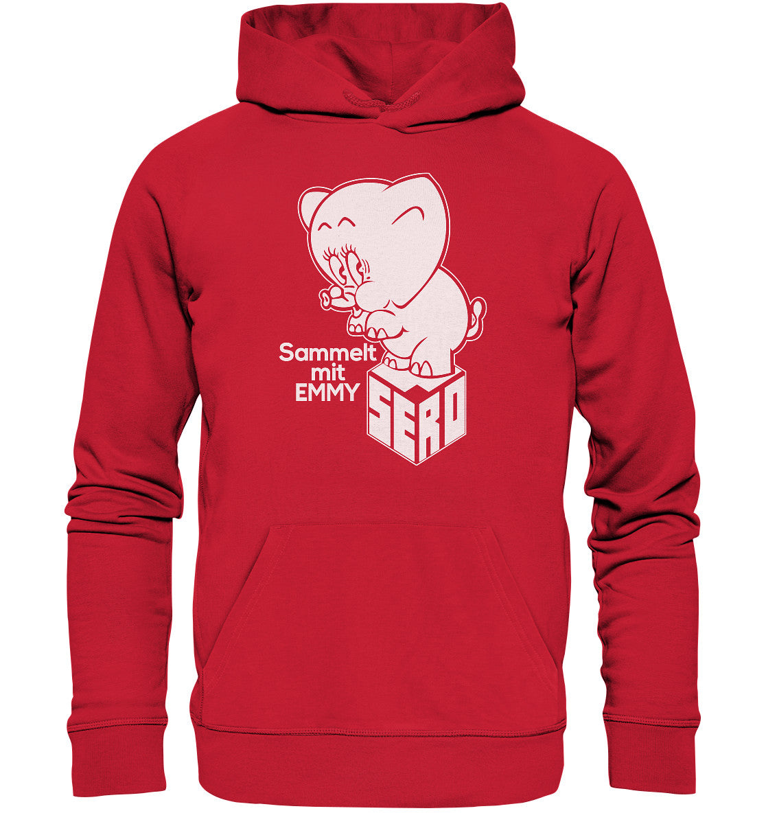 DDR Ostalgie Kapuze / Organic Hoodie Unisex • SERO - SAMMELT MIT EMMY - hell