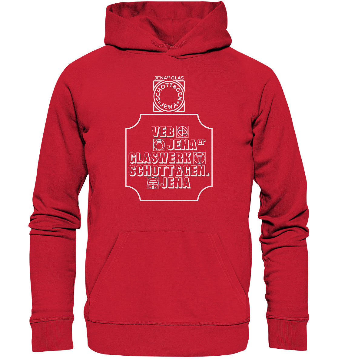 PREMIUM ORGANIC HOODIE UNISEX • VEB JENAER GLASWERK