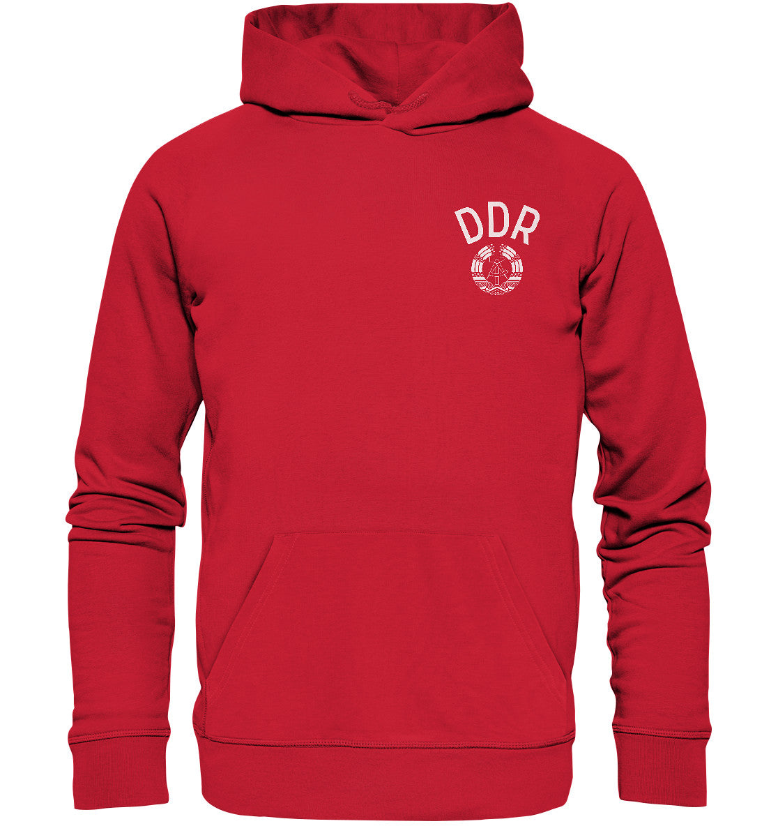DDR Ostalgie Kapuze / Organic Hoodie Unisex • DDR SPORT TRIKOT - monochrom