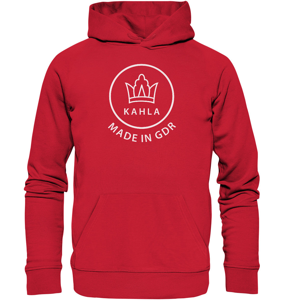 DDR Ostalgie Kapuze / Organic Hoodie Unisex • KAHLA PORZELLAN GDR
