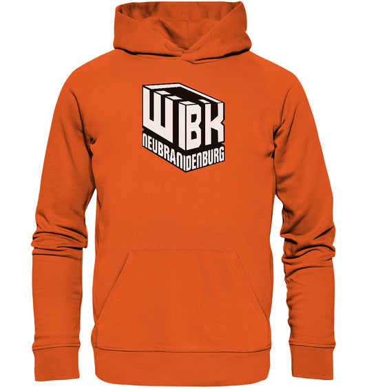 DDR Ostalgie Kapuze / Organic Hoodie Unisex • WOHNUNGSBAUGESELLSCHAFT NEUBRANDENBURG