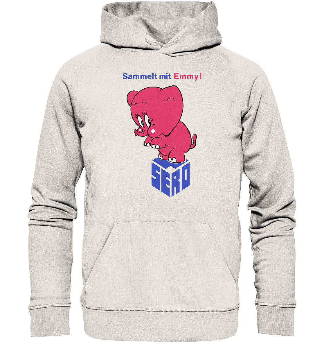 DDR Ostalgie Kapuze / Organic Hoodie Unisex • SERO - SAMMELT MIT EMMY!