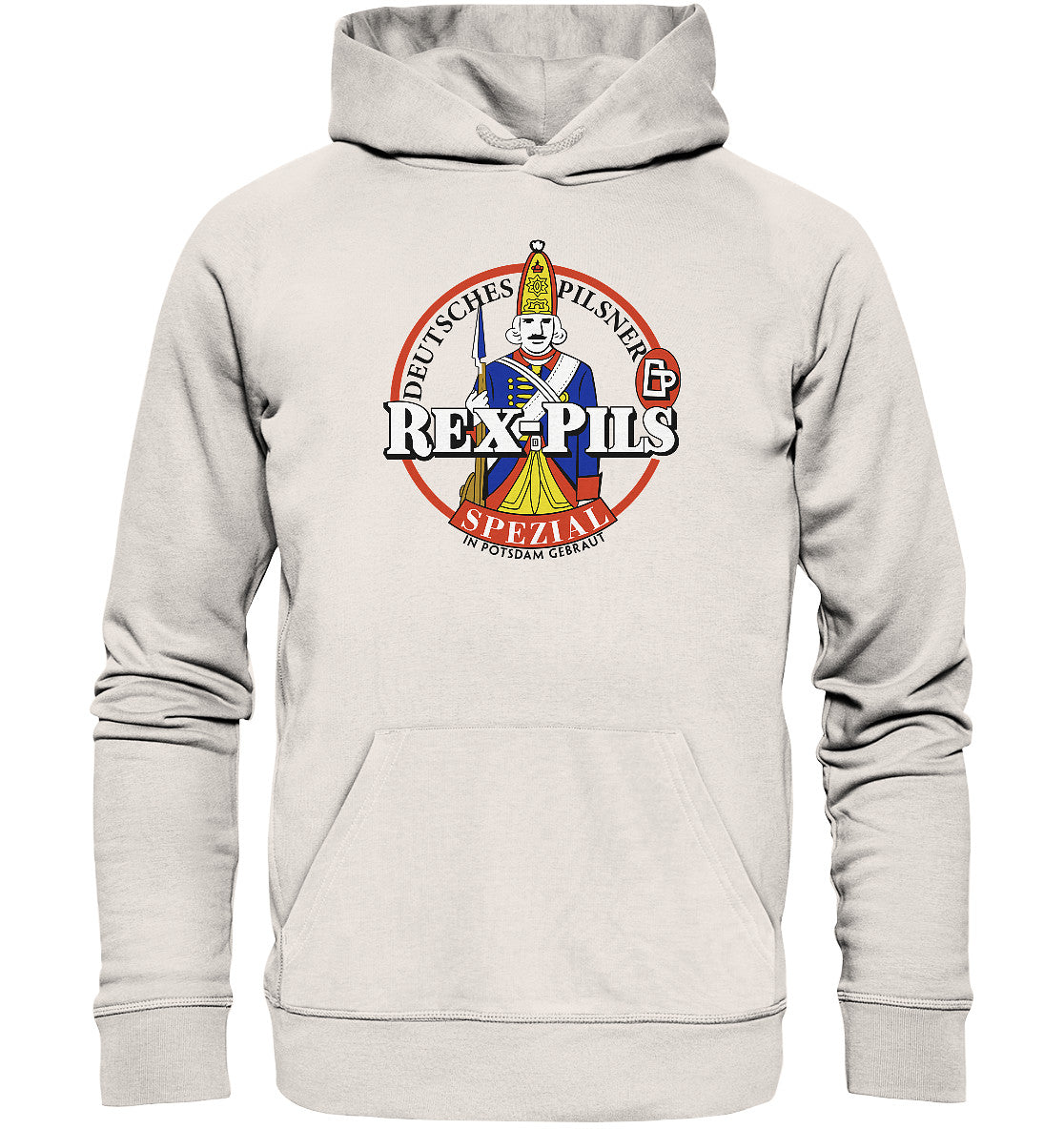 DDR Ostalgie Kapuze / Organic Hoodie Unisex • REX PILS POTSDAM