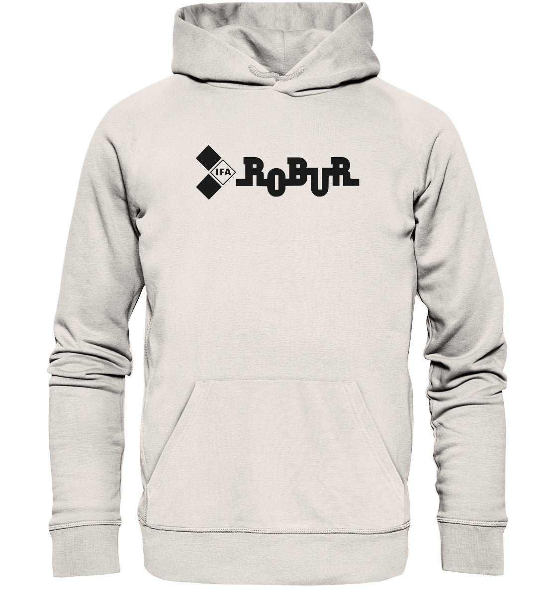 DDR Ostalgie Kapuze / Organic Hoodie Unisex • IFA ROBUR - hell