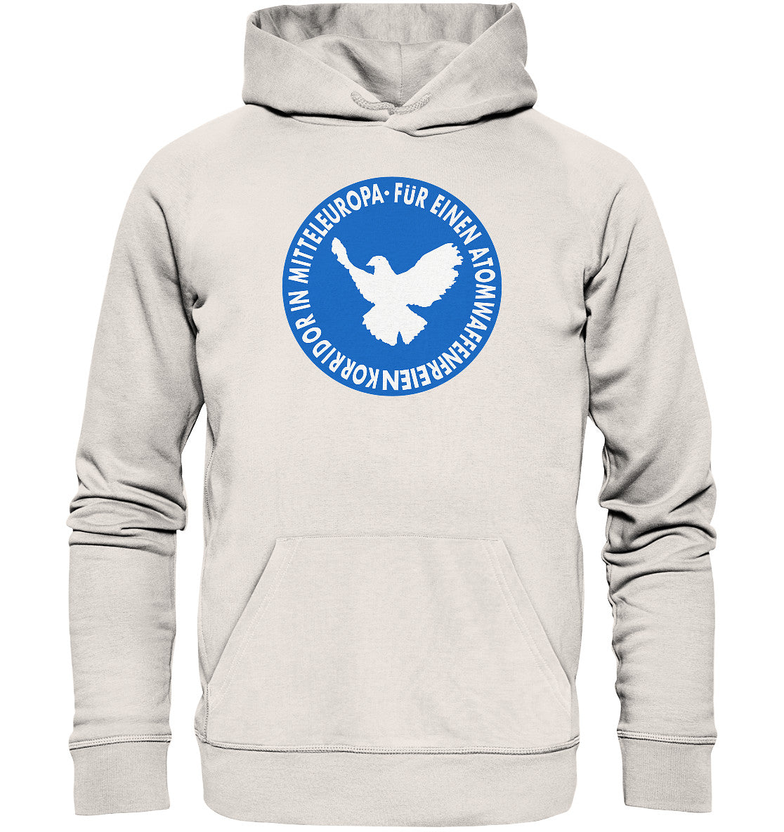 DDR Ostalgie Kapuze / Organic Hoodie Unisex • ATOMWAFFENFREIES MITTELEUROPA