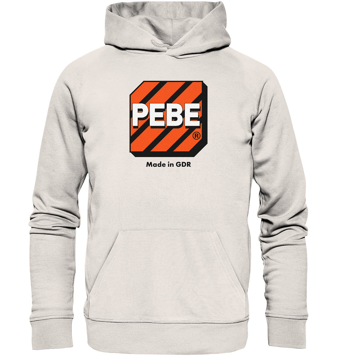 DDR Ostalgie Kapuze / Organic Hoodie Unisex • PEBE BAUKASTEN - MADE IN GDR#