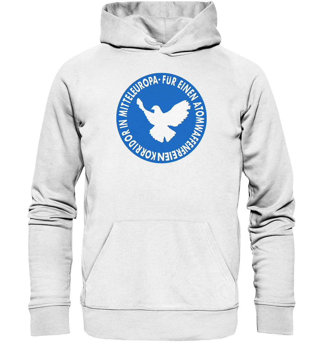 DDR Ostalgie Kapuze / Organic Hoodie Unisex • ATOMWAFFENFREIES MITTELEUROPA