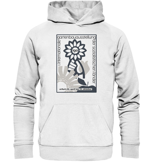 DDR Ostalgie Kapuze / Organic Hoodie Unisex • IGA ERFURT