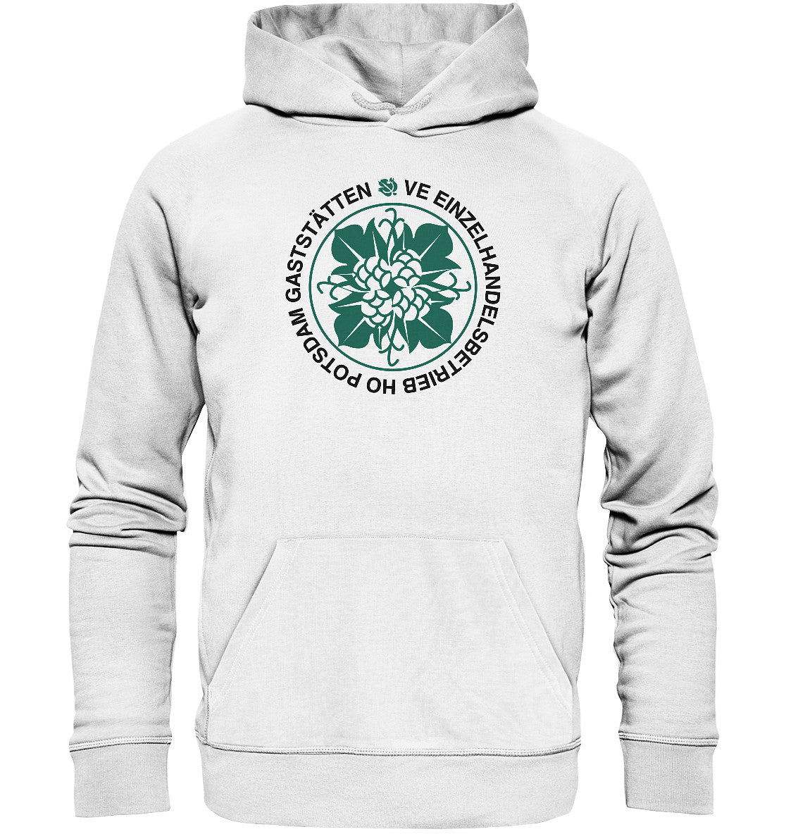 DDR Ostalgie Kapuze / Organic Hoodie Unisex • HO GASTSTÄTTEN POTSDAM