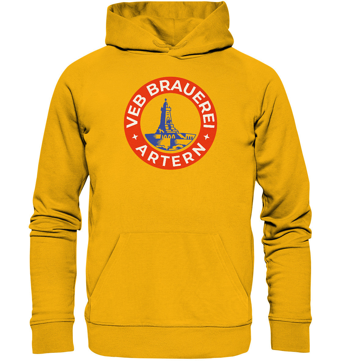 DDR Ostalgie Kapuze / Organic Hoodie Unisex • VEB BRAUEREI ARTERN