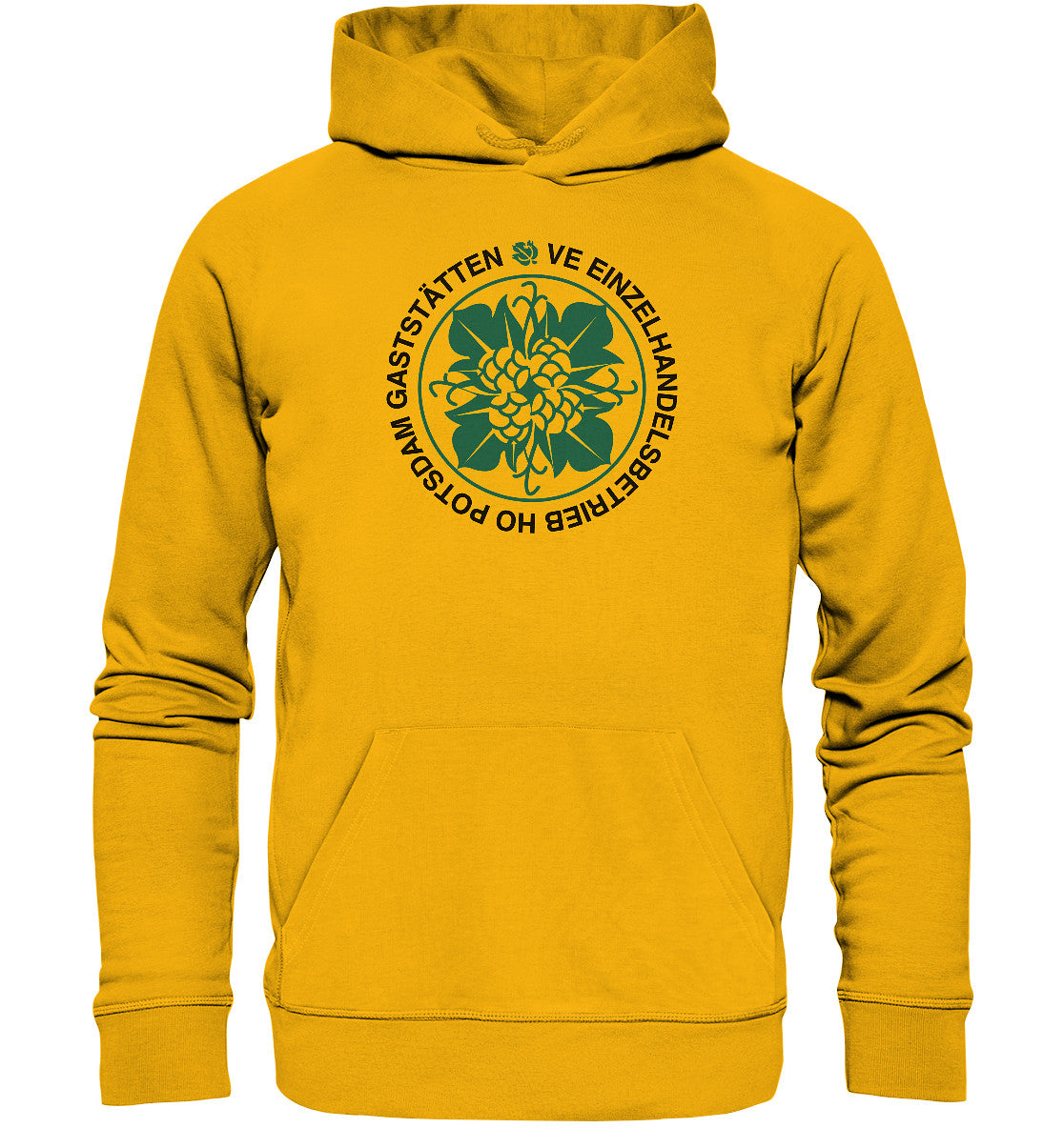 DDR Ostalgie Kapuze / Organic Hoodie Unisex • HO GASTSTÄTTEN POTSDAM
