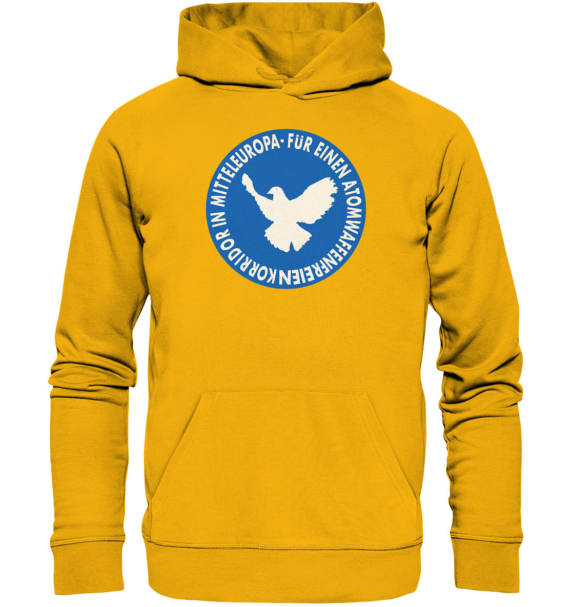 DDR Ostalgie Kapuze / Organic Hoodie Unisex • ATOMWAFFENFREIES MITTELEUROPA