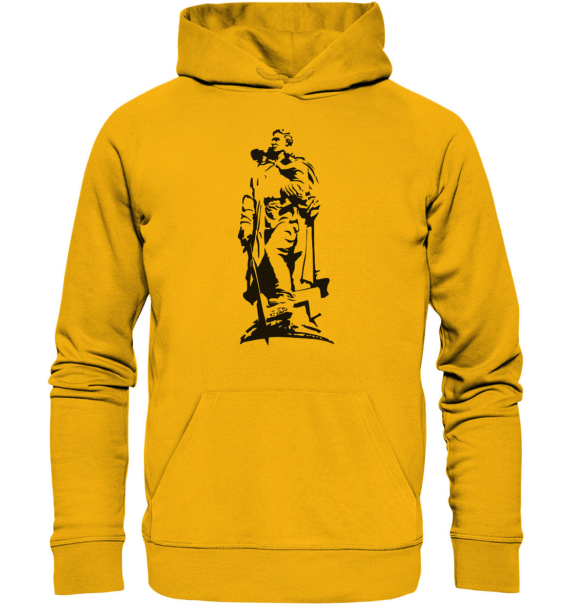 DDR Ostalgie Kapuze / Organic Hoodie Unisex • DEUTSCH-SOWJETISCHES EHRENMAL BERLIN-TREPTOW