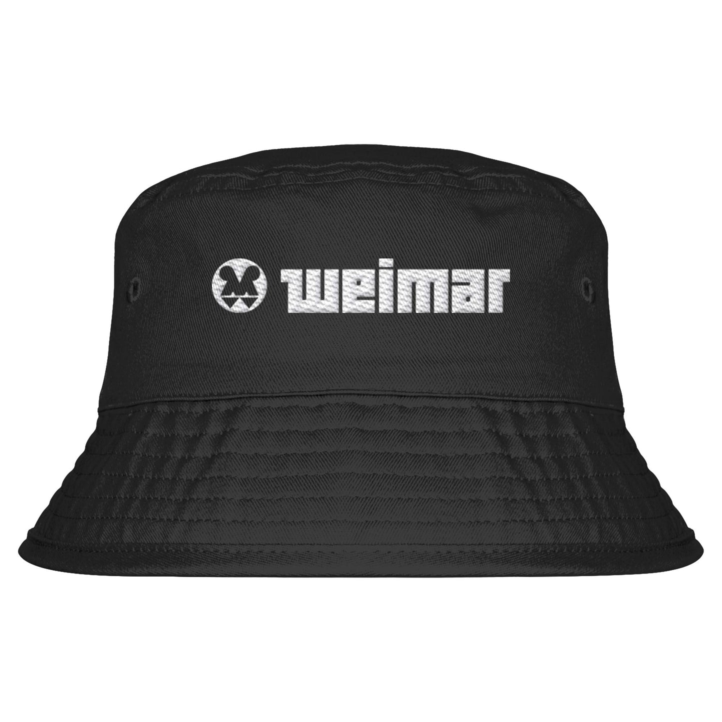 DDR Ostalgie Fischerhut / Bucket Hat bestickt • VEB WEIMAR-WERK