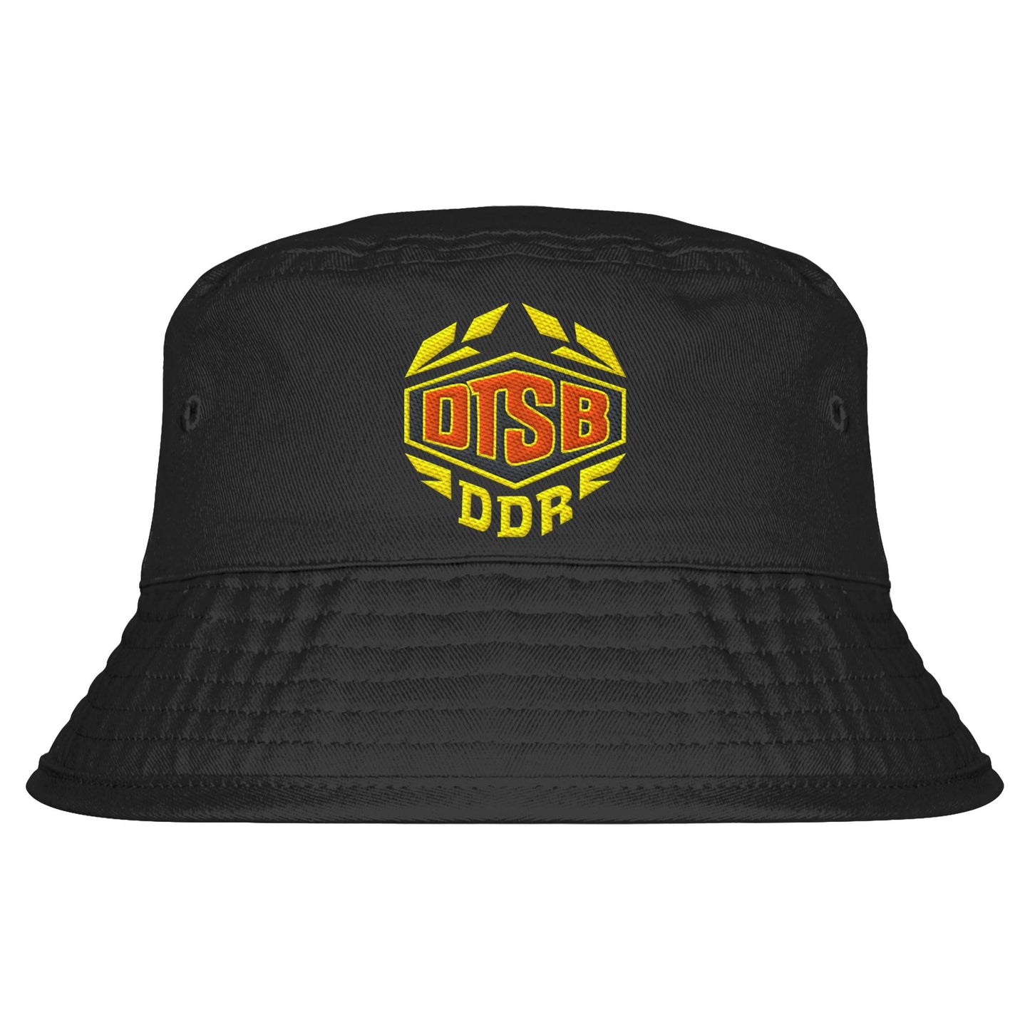 DDR Ostalgie Fischerhut / Bucket Hat bestickt • DTSB DDR