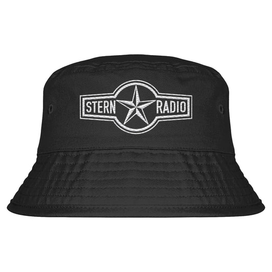 DDR Ostalgie Fischerhut / Bucket Hat bestickt • STERNRADIO