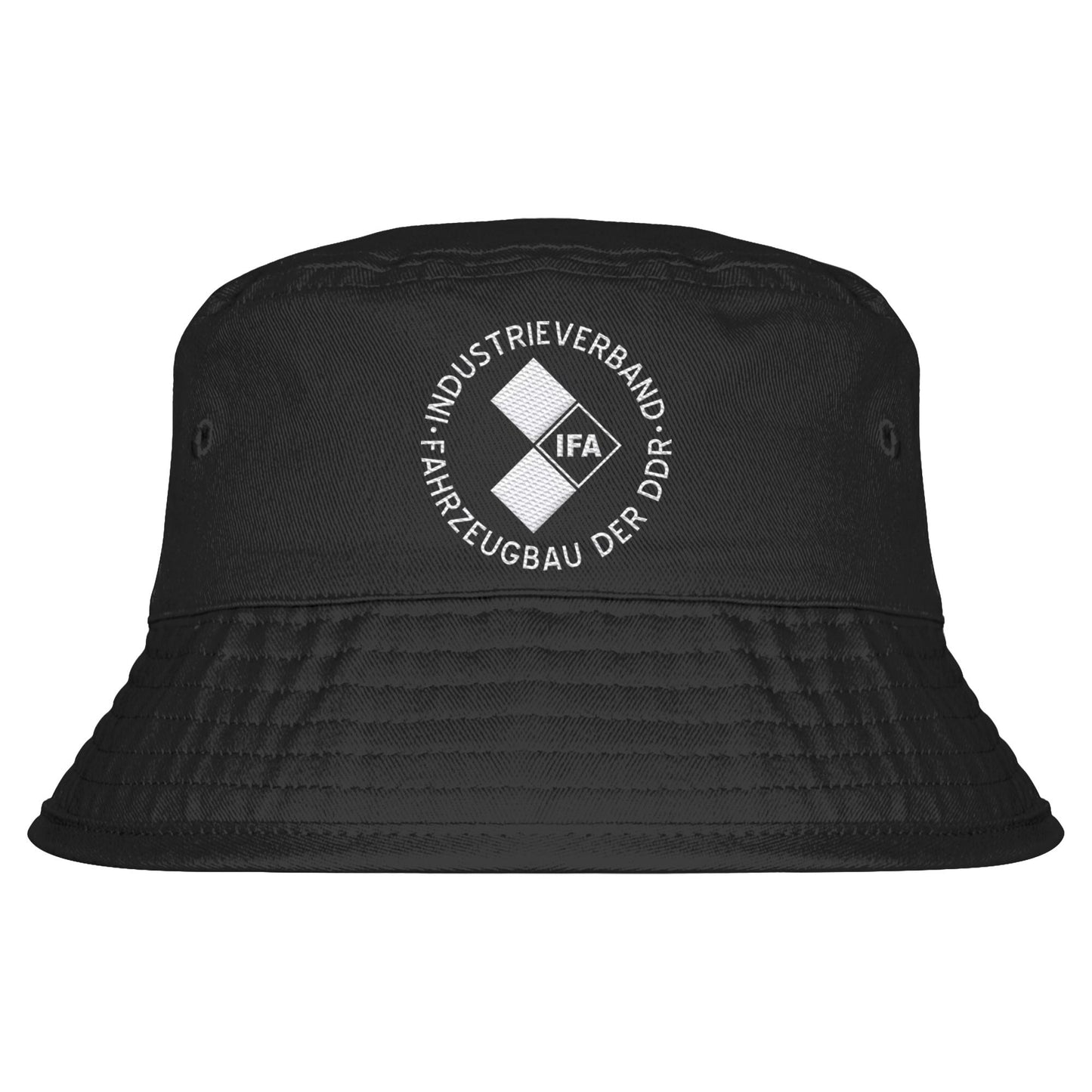 DDR Ostalgie Fischerhut / Bucket Hat bestickt • IFA FAHRZEUGBAU DDR