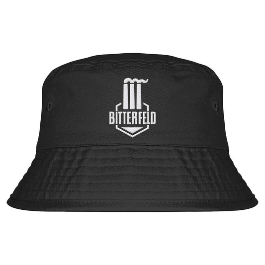 DDR Ostalgie Fischerhut / Bucket Hat bestickt • VEB CHEMIEKOMBINAT BITTERFELD