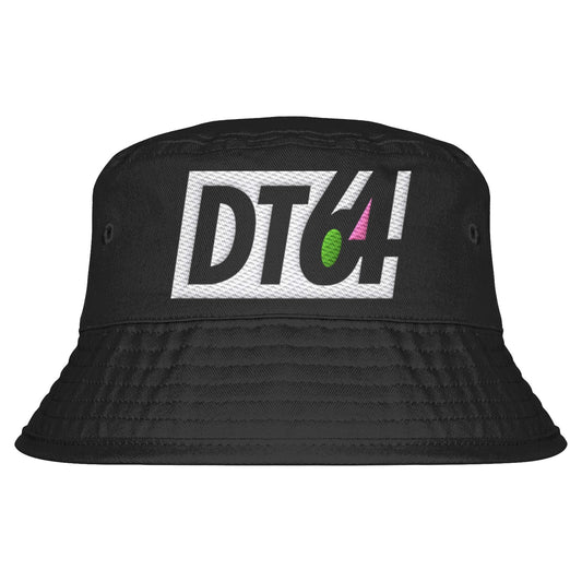 DDR Ostalgie Fischerhut / Bucket Hat bestickt • DT64 JUGENDRADIO