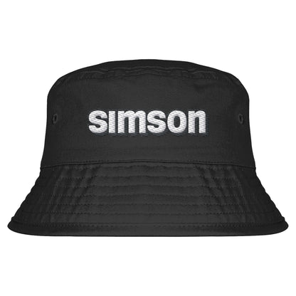 DDR Ostalgie Fischerhut / Bucket Hat bestickt • SIMSON